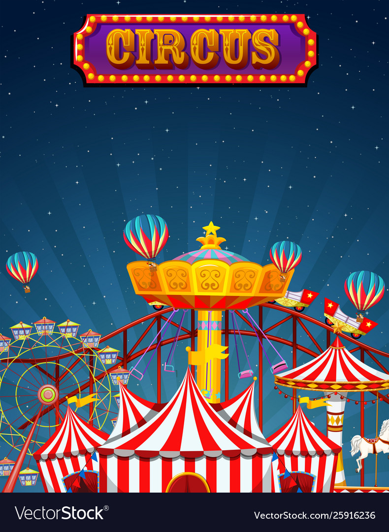 A fun circus template