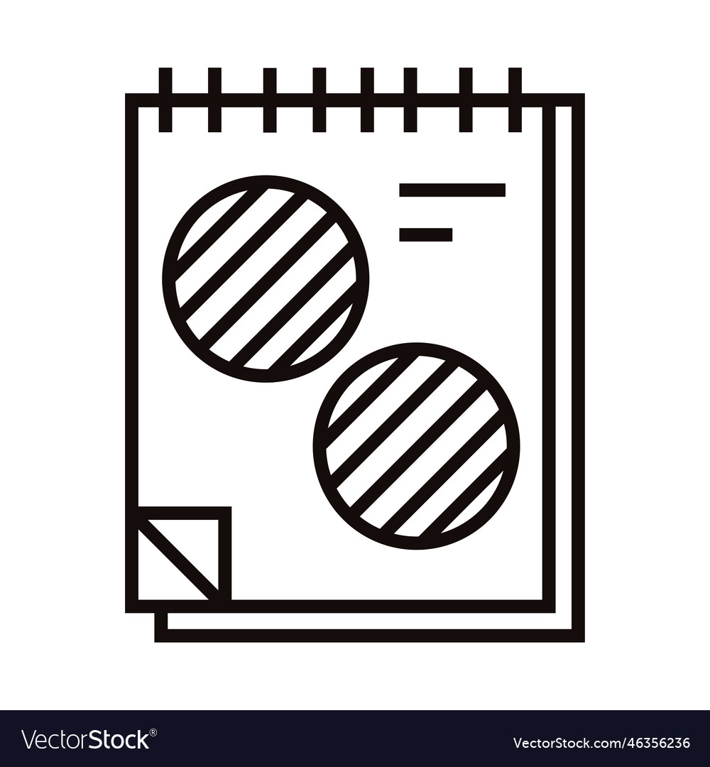 Design notepad icon