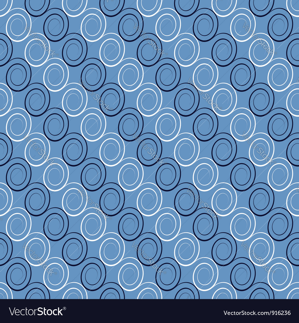Diagonal Striped Pattern - Blue & White