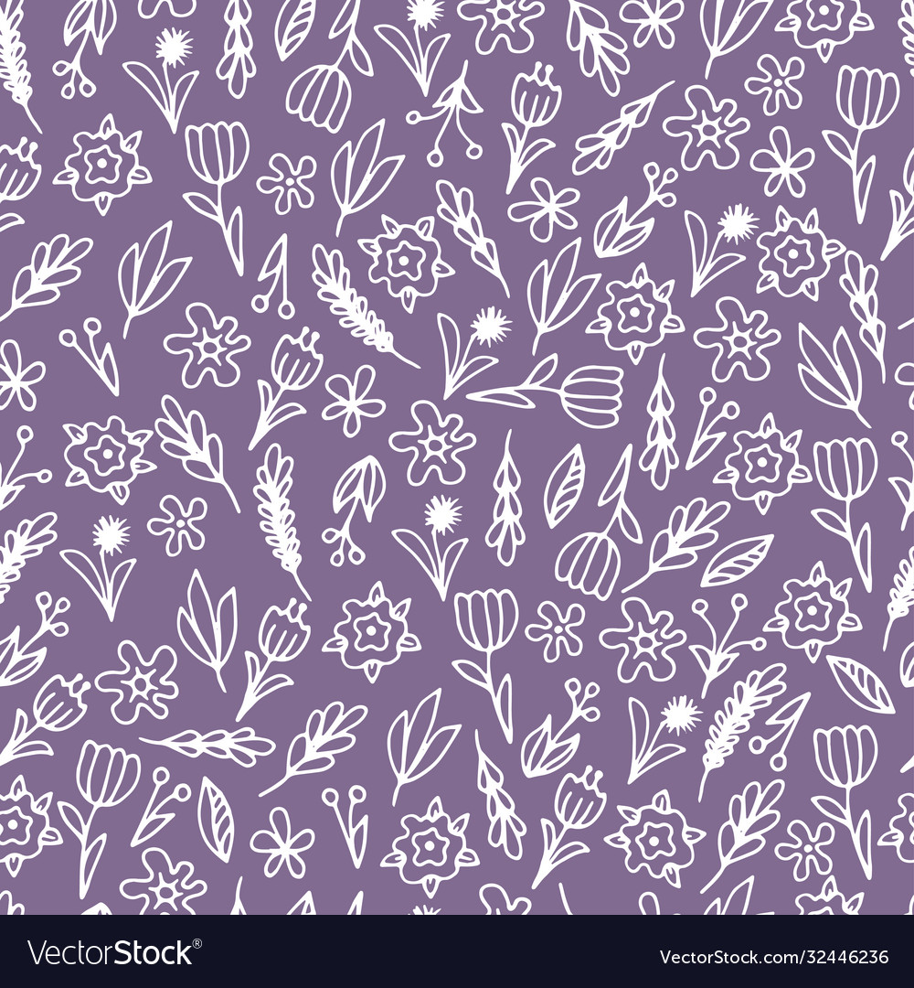 Blumen Nahtlose Blatt Muster