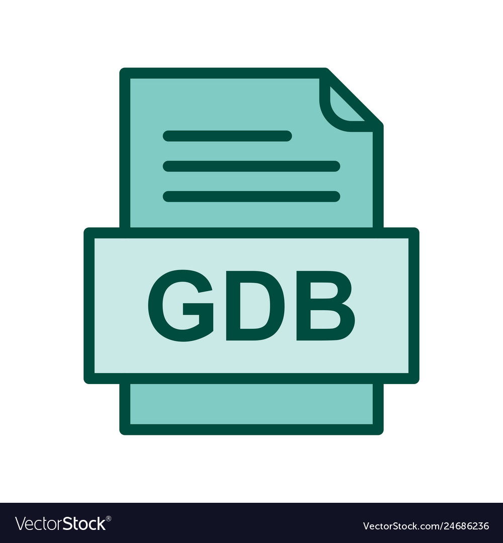 Gdb file document icon