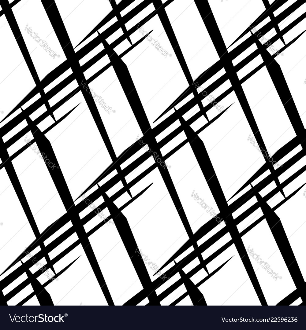 Repeatable pattern abstract monochrome geometric