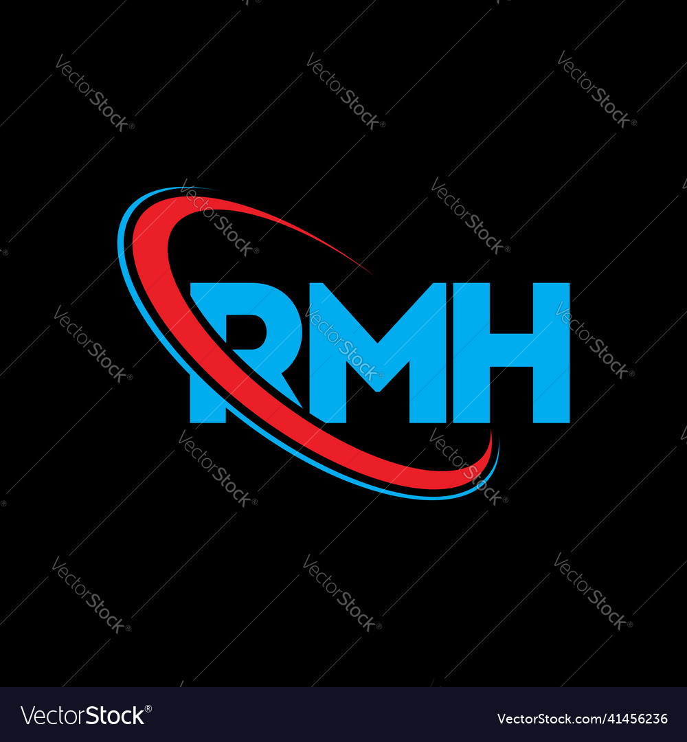 Rmh logo letter design