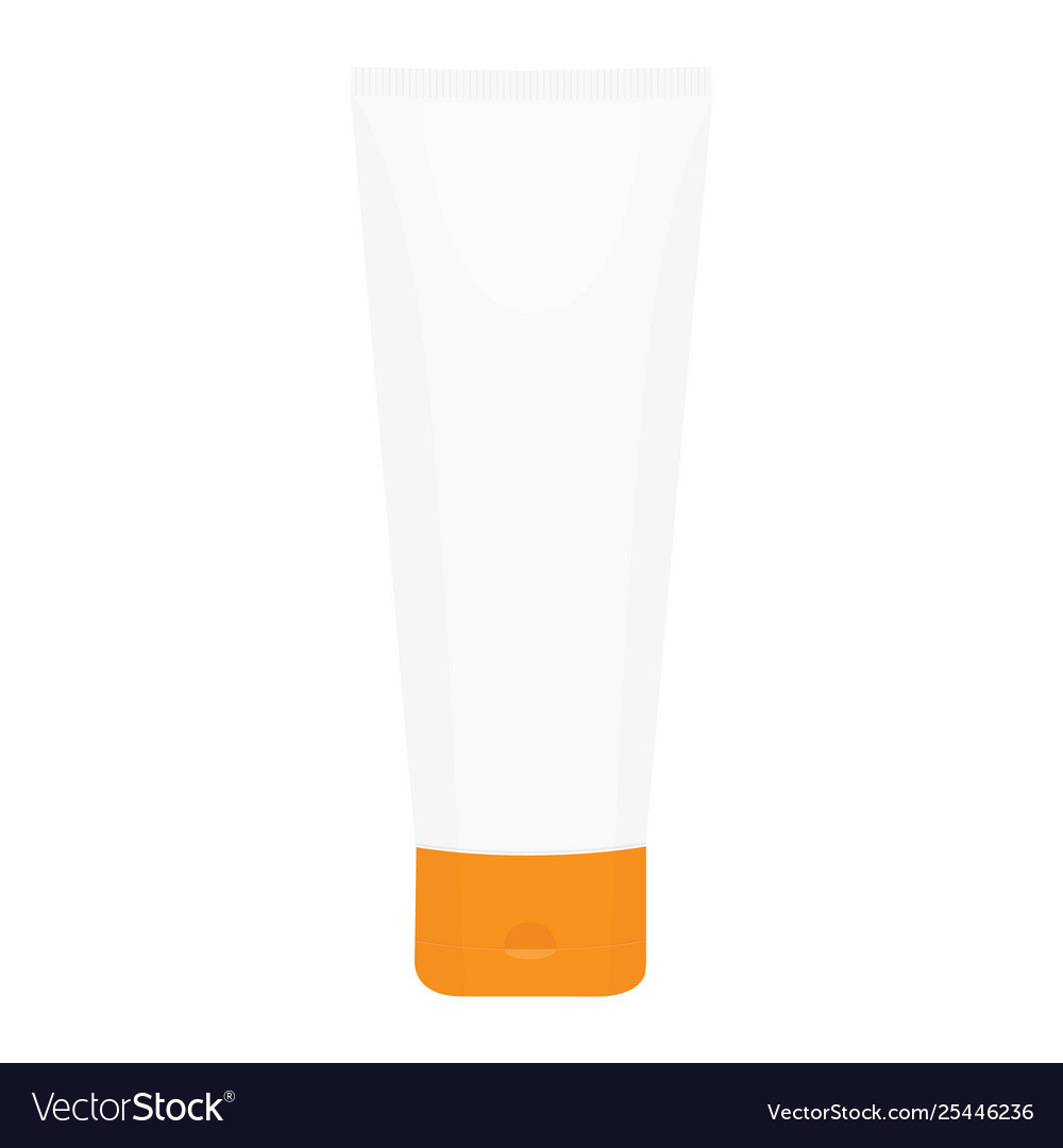 White plastic tube