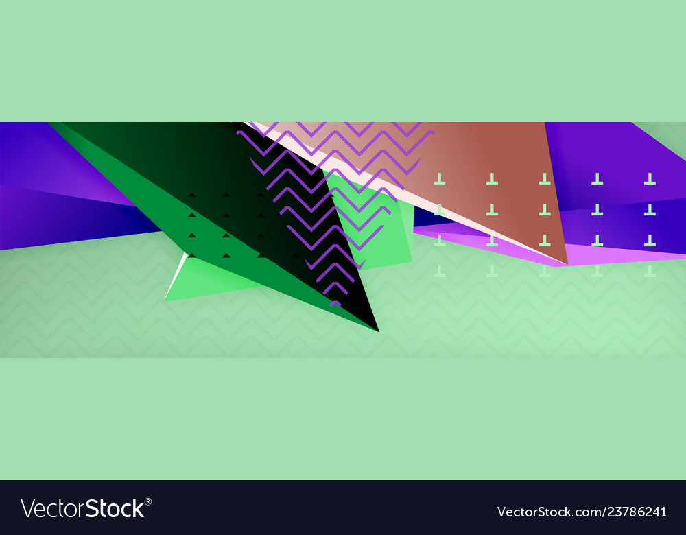 3d dreieckiger minimaler abstrakter Hintergrund Vector Image 3d dreieckiger minimaler abstrakter Hintergrund