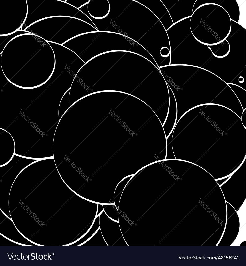 Abstract overlapping circles pattern Vector Image Abstract overlapping circles pattern