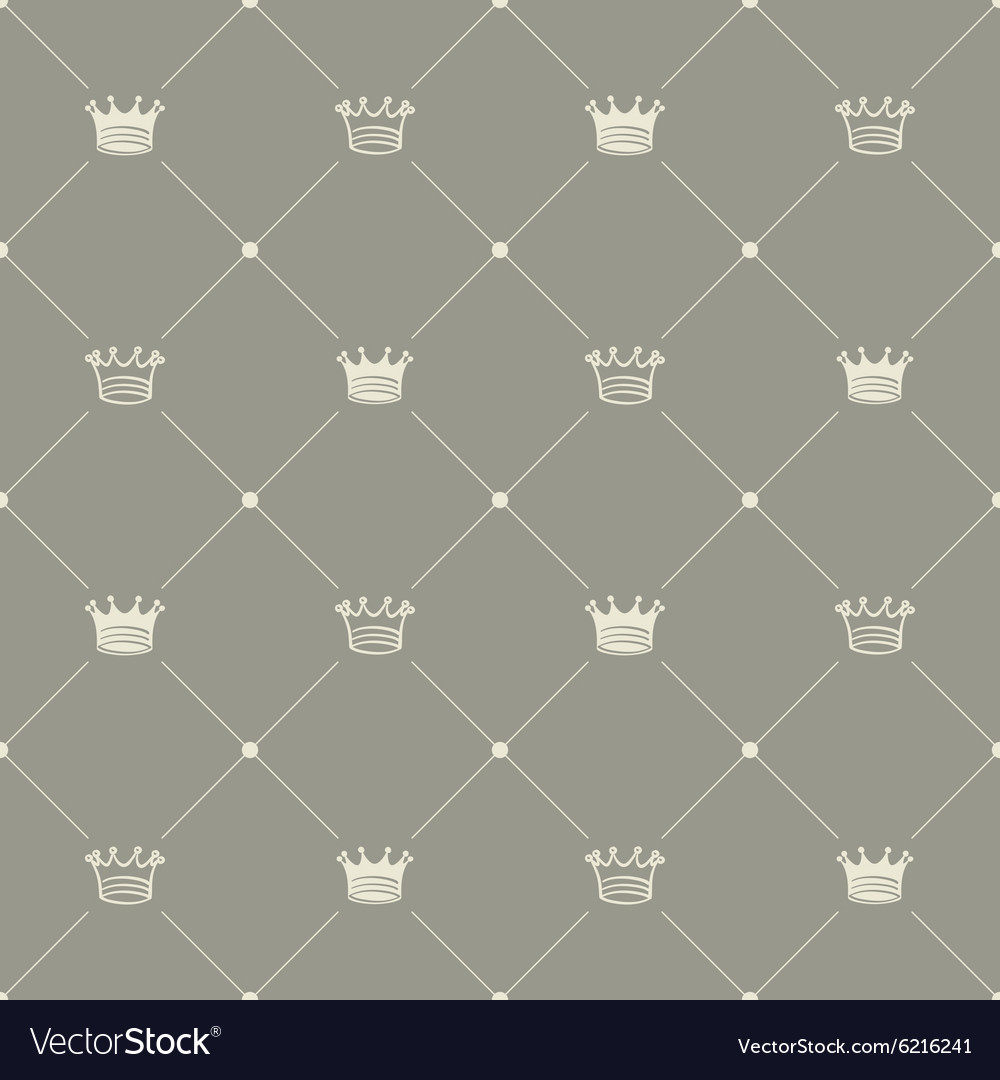 Royal Crown Seamless Pattern