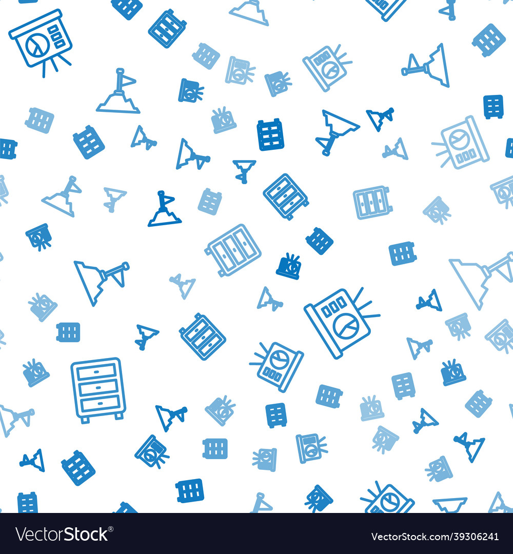 Set line archive papers drawer board with graph vector image Set line archive papers drawer board with graph