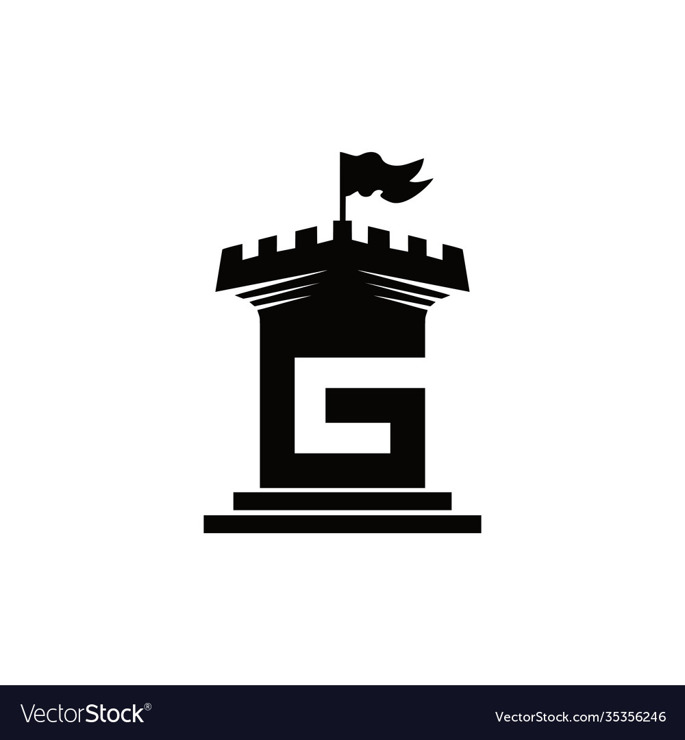 Schloss G Logo Symbol Icon