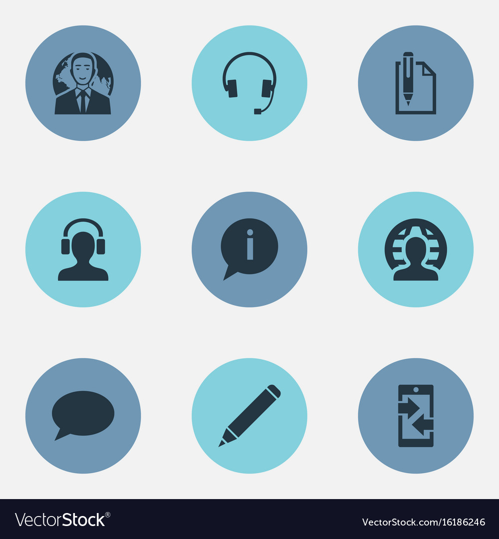 Communication Icons Set