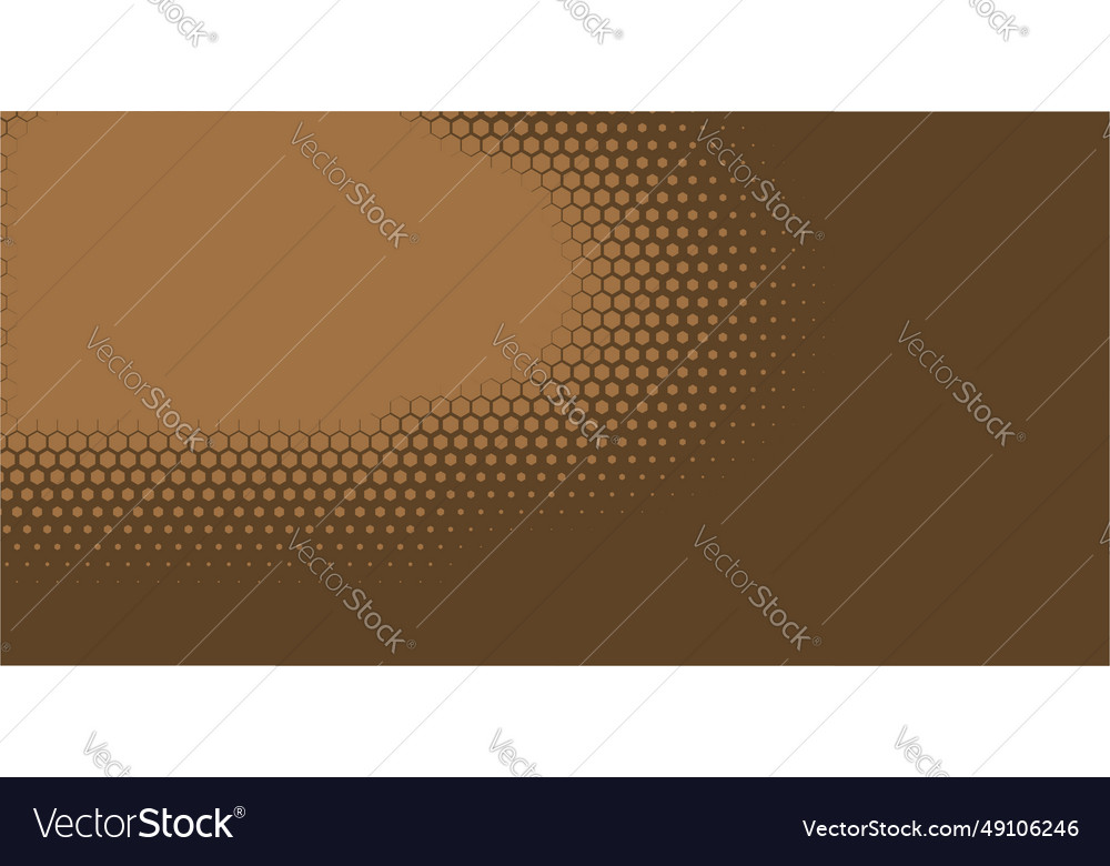 Geometric abstract hexagon two color background