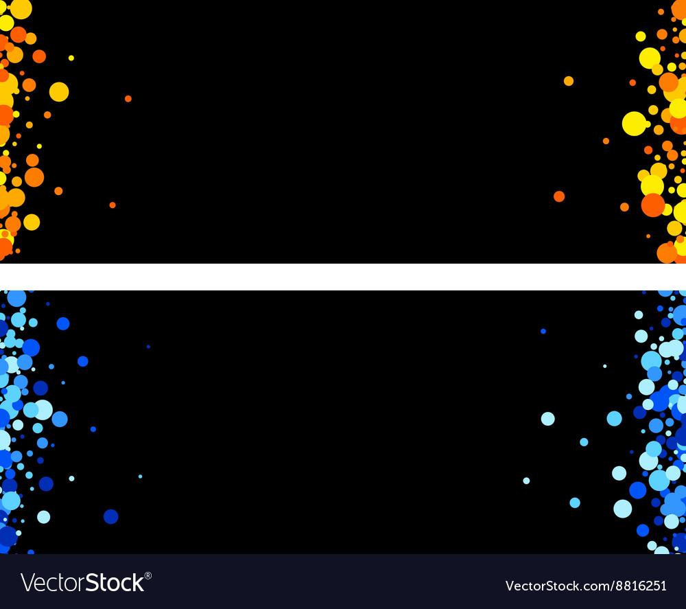 Banners with drops Royalty Free Vector Image VectorStock