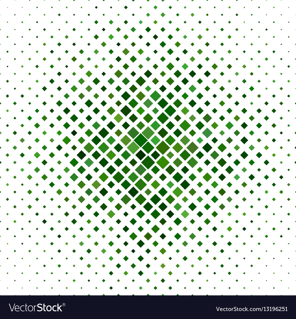 Green abstract square pattern background