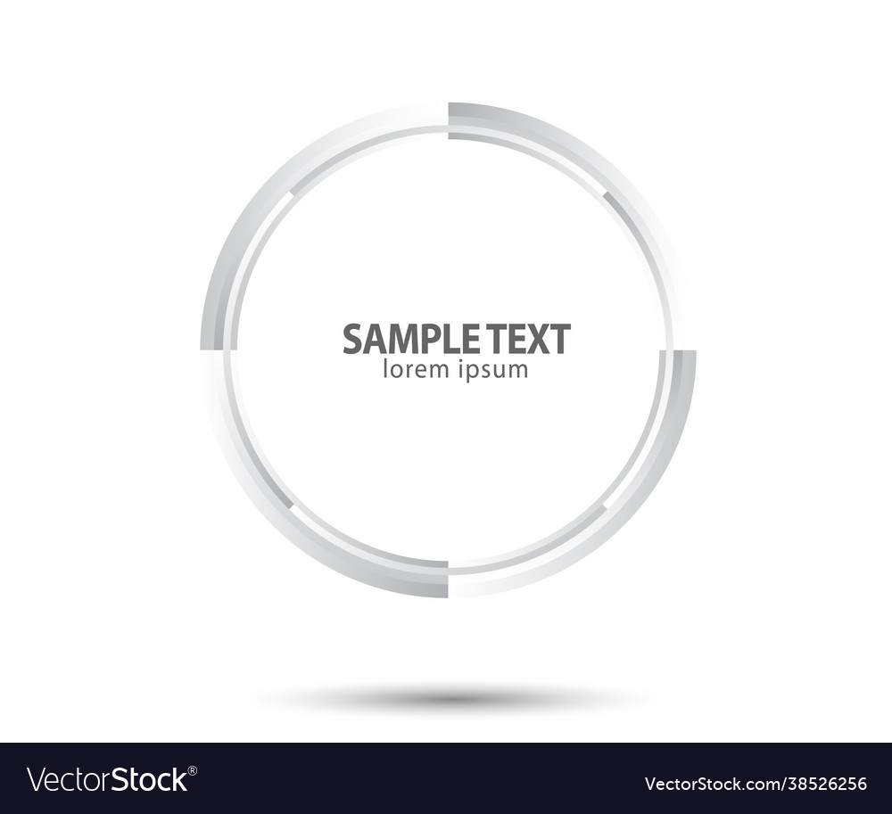Abstrakte Linien in Kreisform Designelement vector image Abstrakte Linien in Kreisform Designelement