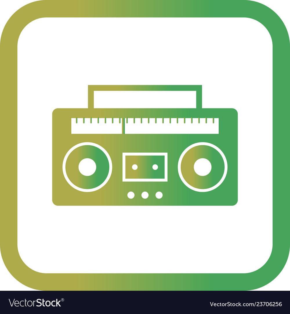 Audio tape icon