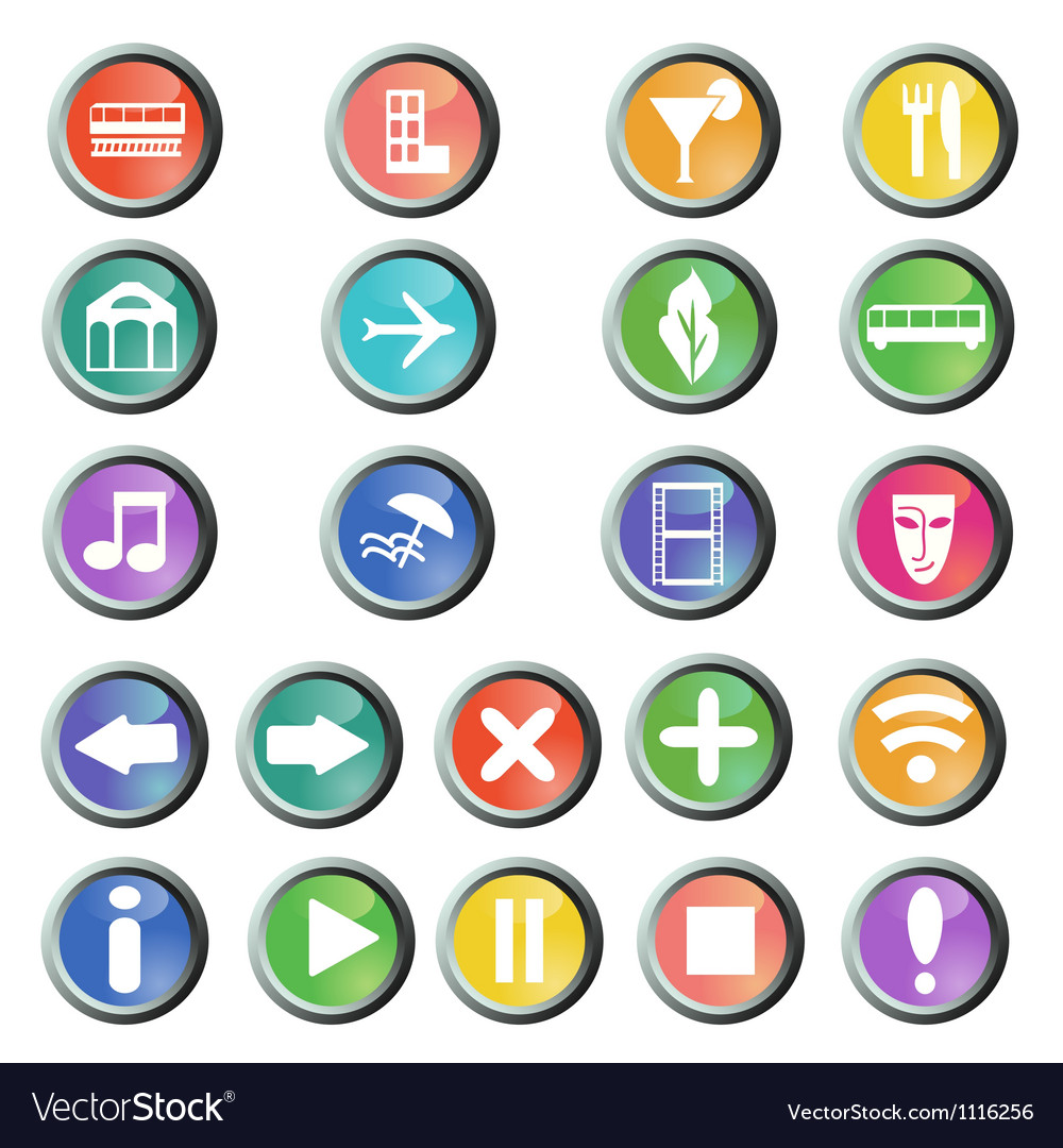 Buttons set