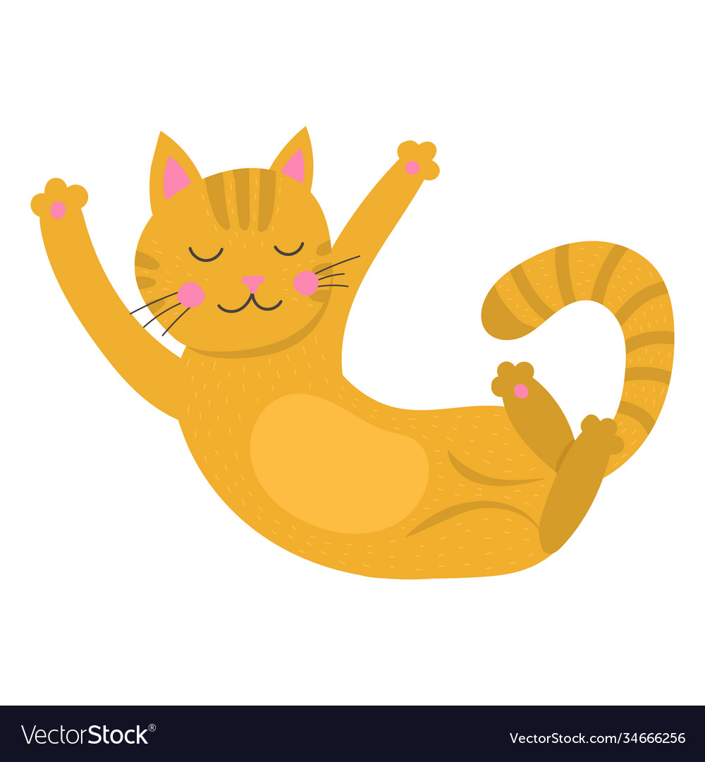 Cute cartoon funny cat print for kids t-shirts