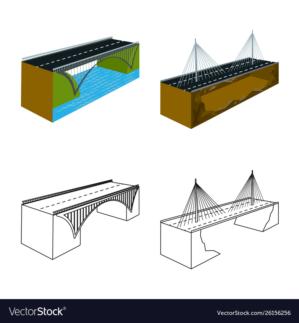 Isolated object connection and design logo