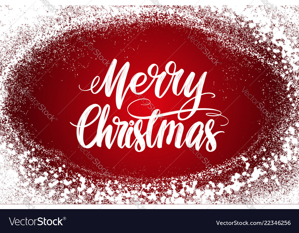 Merry christmas calligraphy lettering text symbol vector image Merry christmas calligraphy lettering text symbol
