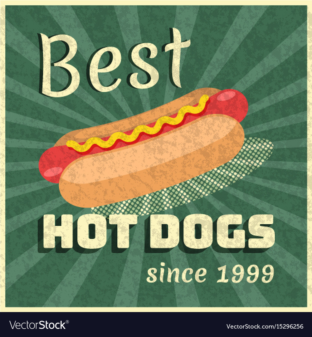 Hot dog advertising figure Stock Photo - Alamy