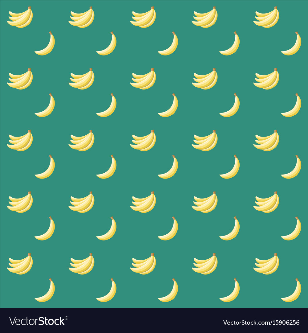 Seamless abstract pattern with bananas