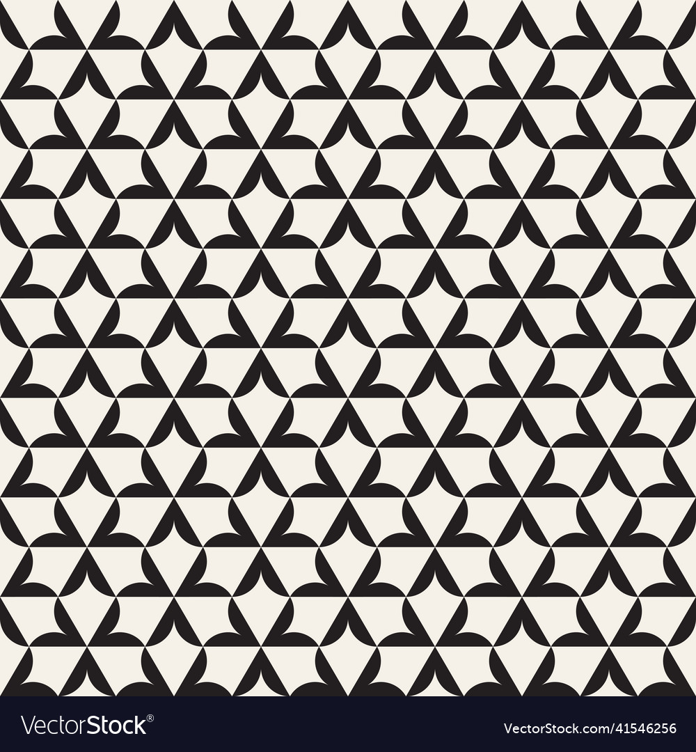 Seamless pattern repeating geometric elements vector image Seamless pattern repeating geometric elements