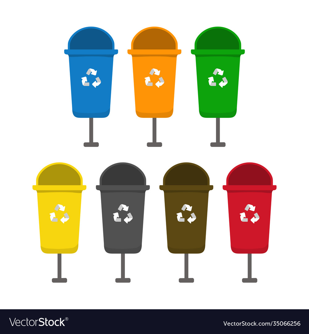 Waste sorting set