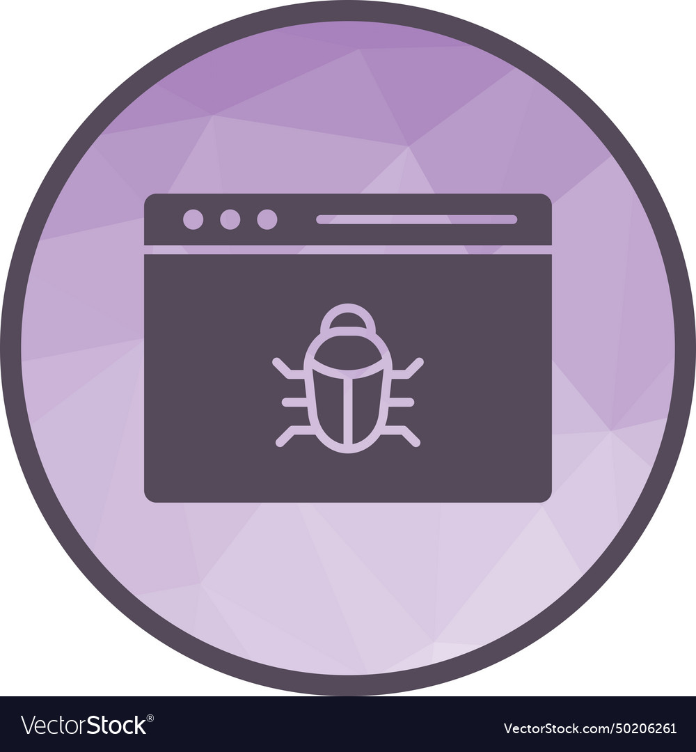 Bug fixing icon image