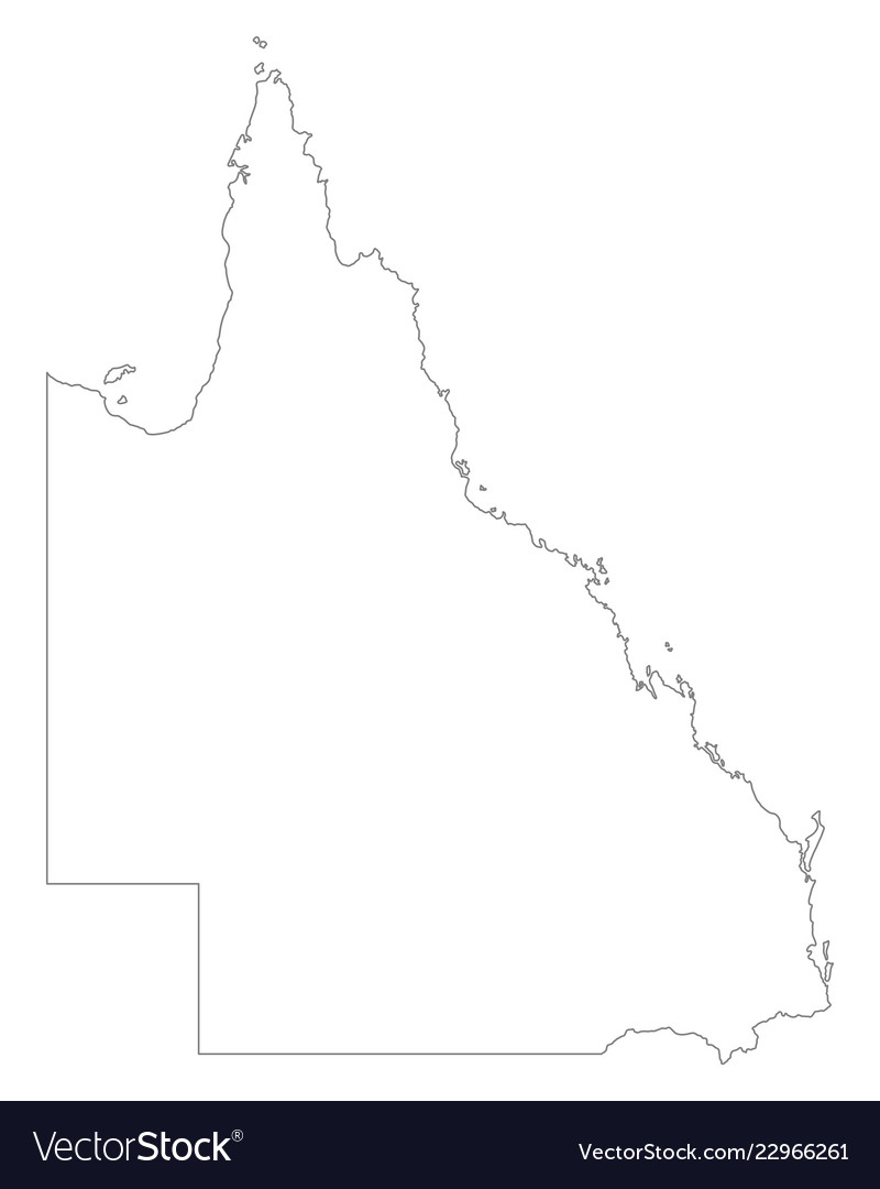 Map of queensland