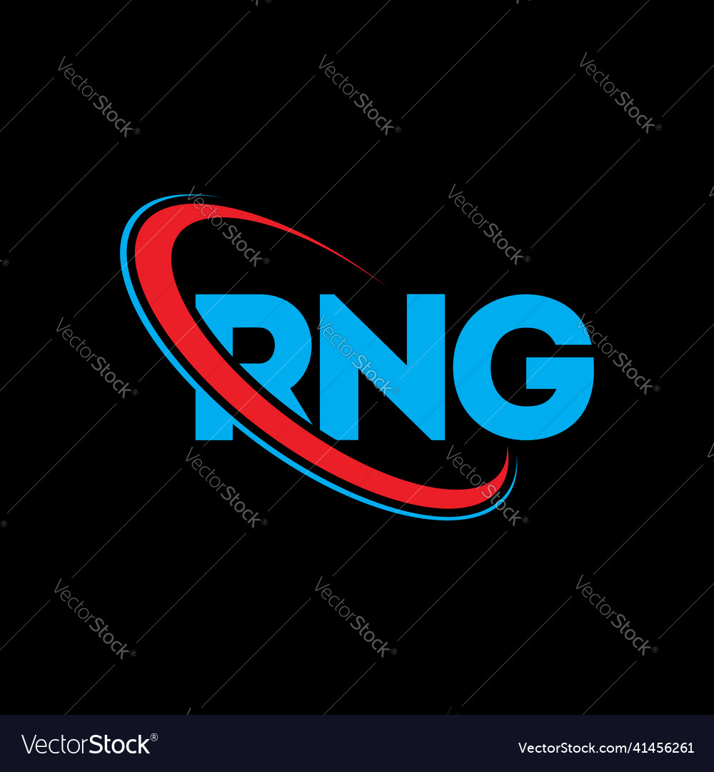 Rng logo letter design Royalty Free Vector Image