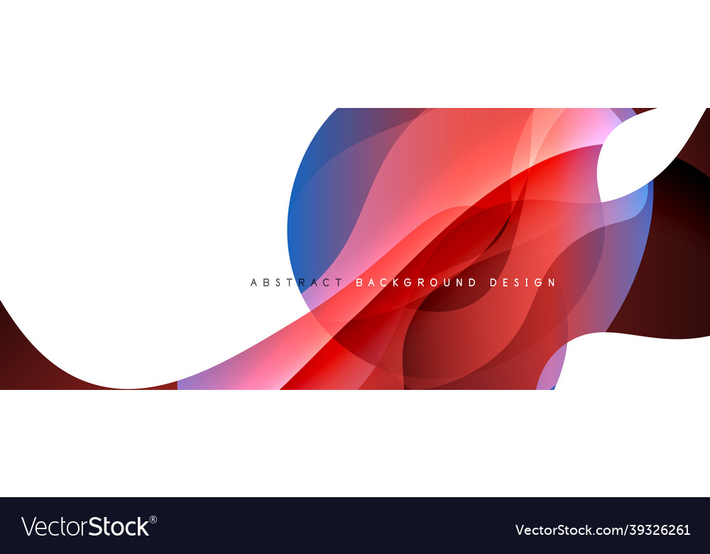 Trendy simple fluid color gradient abstract