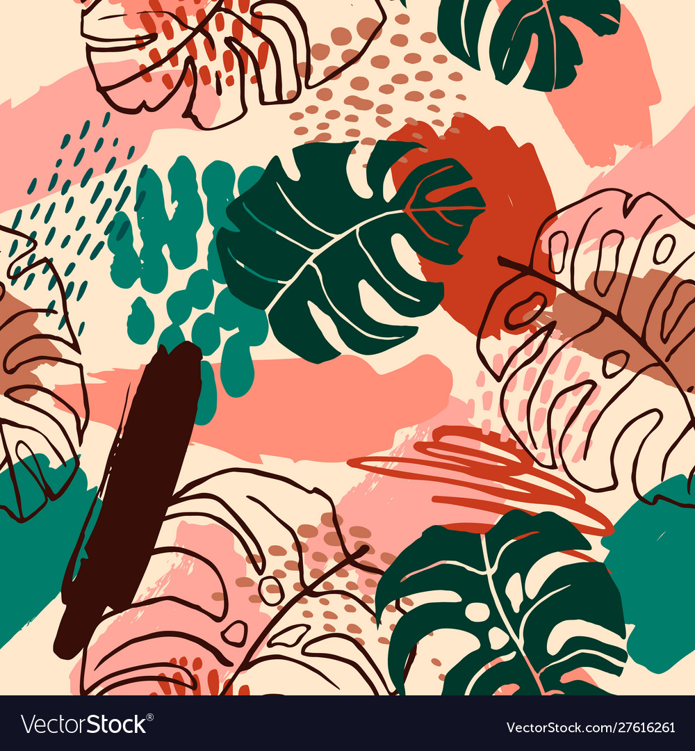 Tropical Abstract Pattern