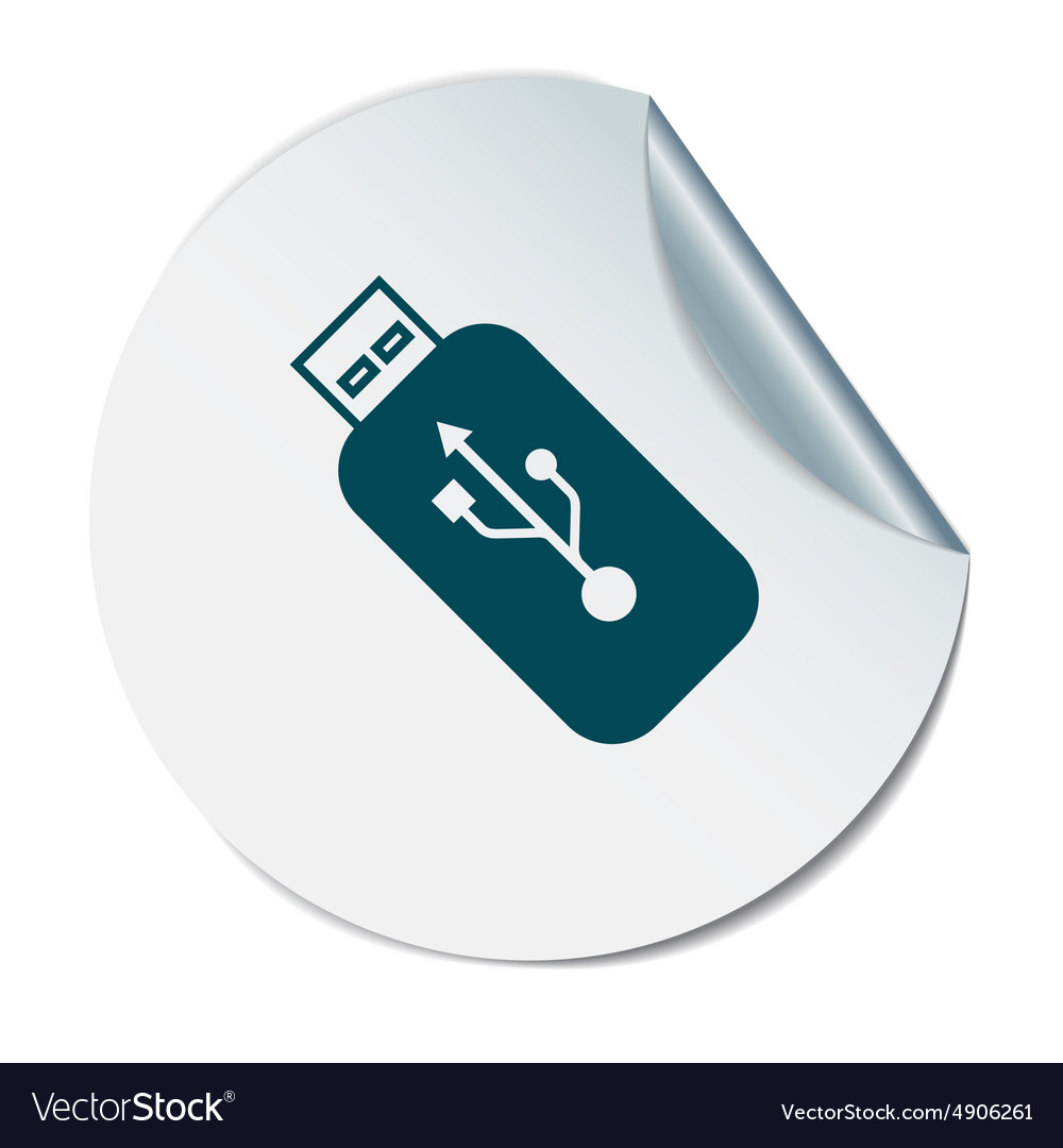Usb flash icon disk