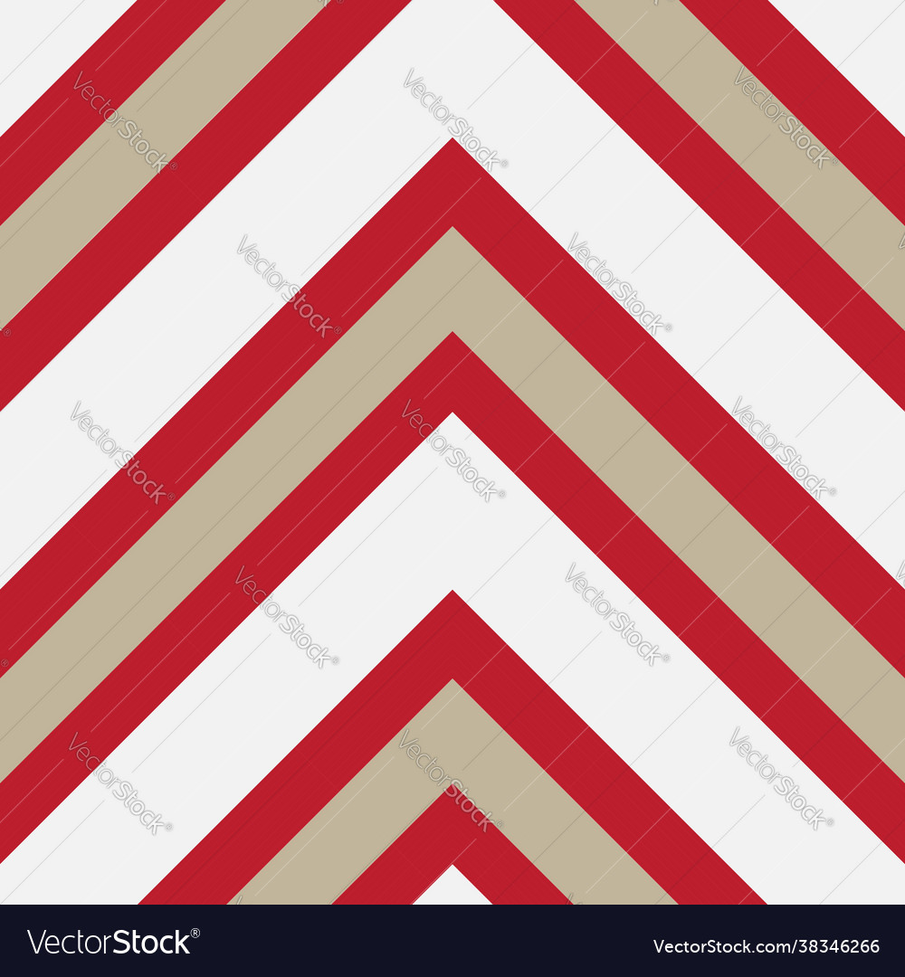 Red Chevron Diagonal Stripes Seamless Pattern Vector Image 8731