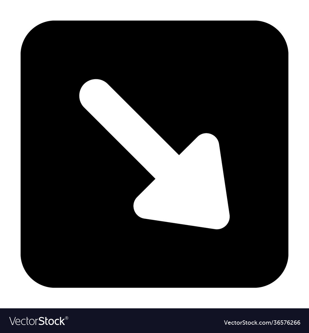 Right Downward Arrow Royalty Free Vector Image right-downward-arrow-royalty-free-vector-image