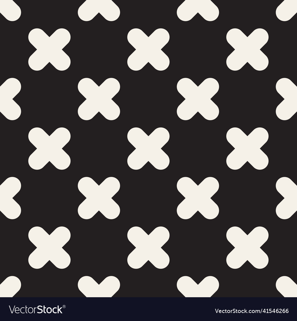 Seamless pattern repeating geometric elements vector image Seamless pattern repeating geometric elements