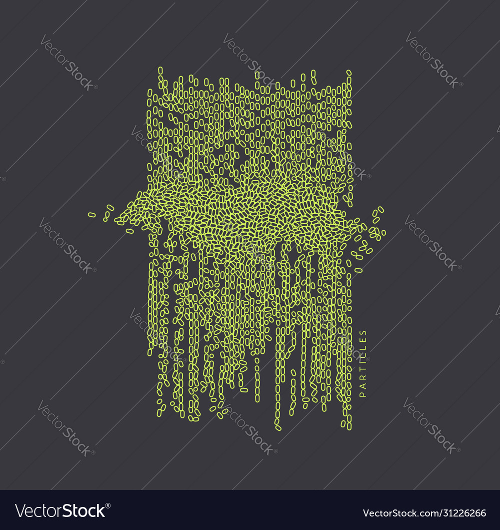Texture irregular array or matrix random ovals