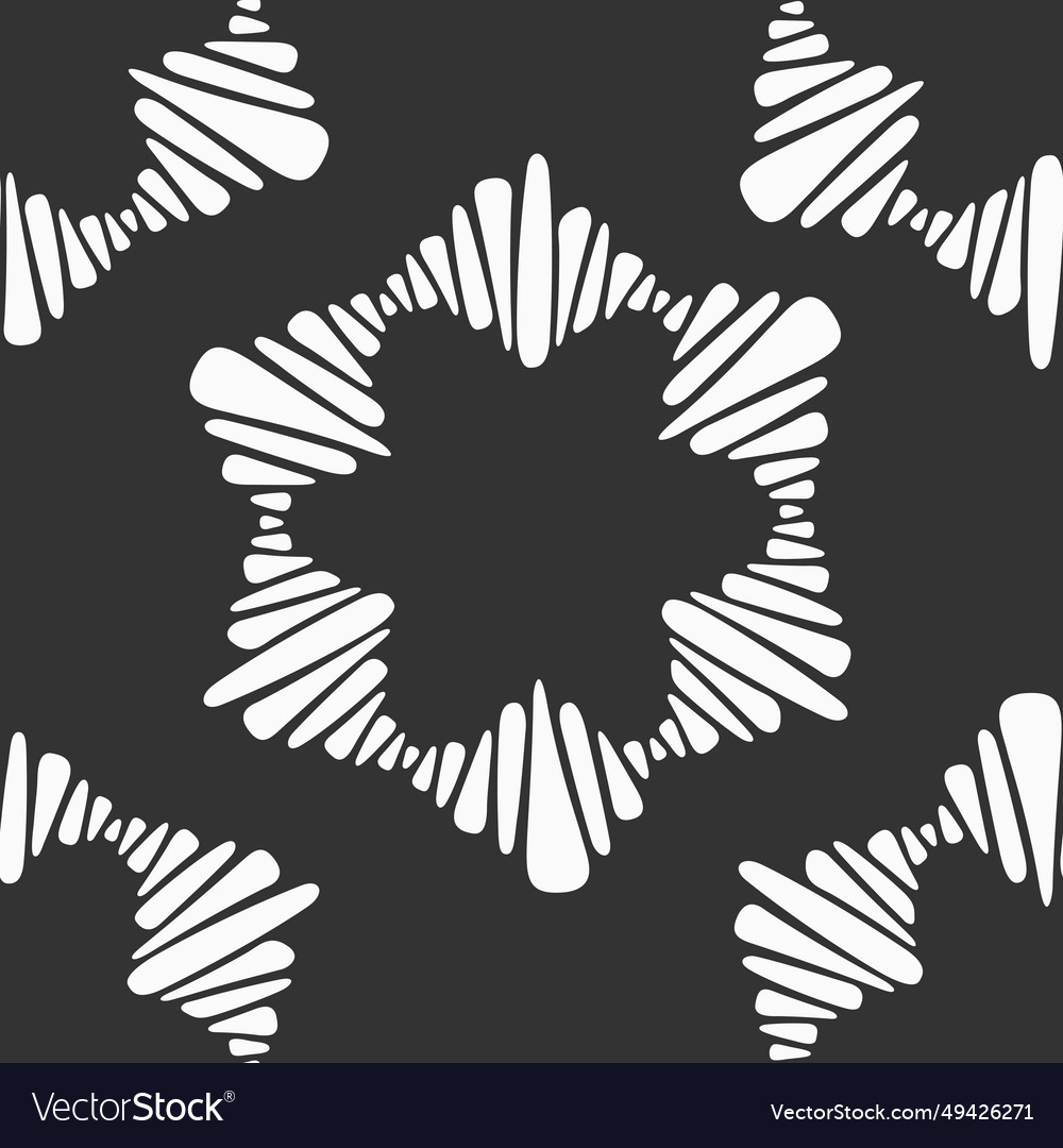Abstract seamless pattern with circular