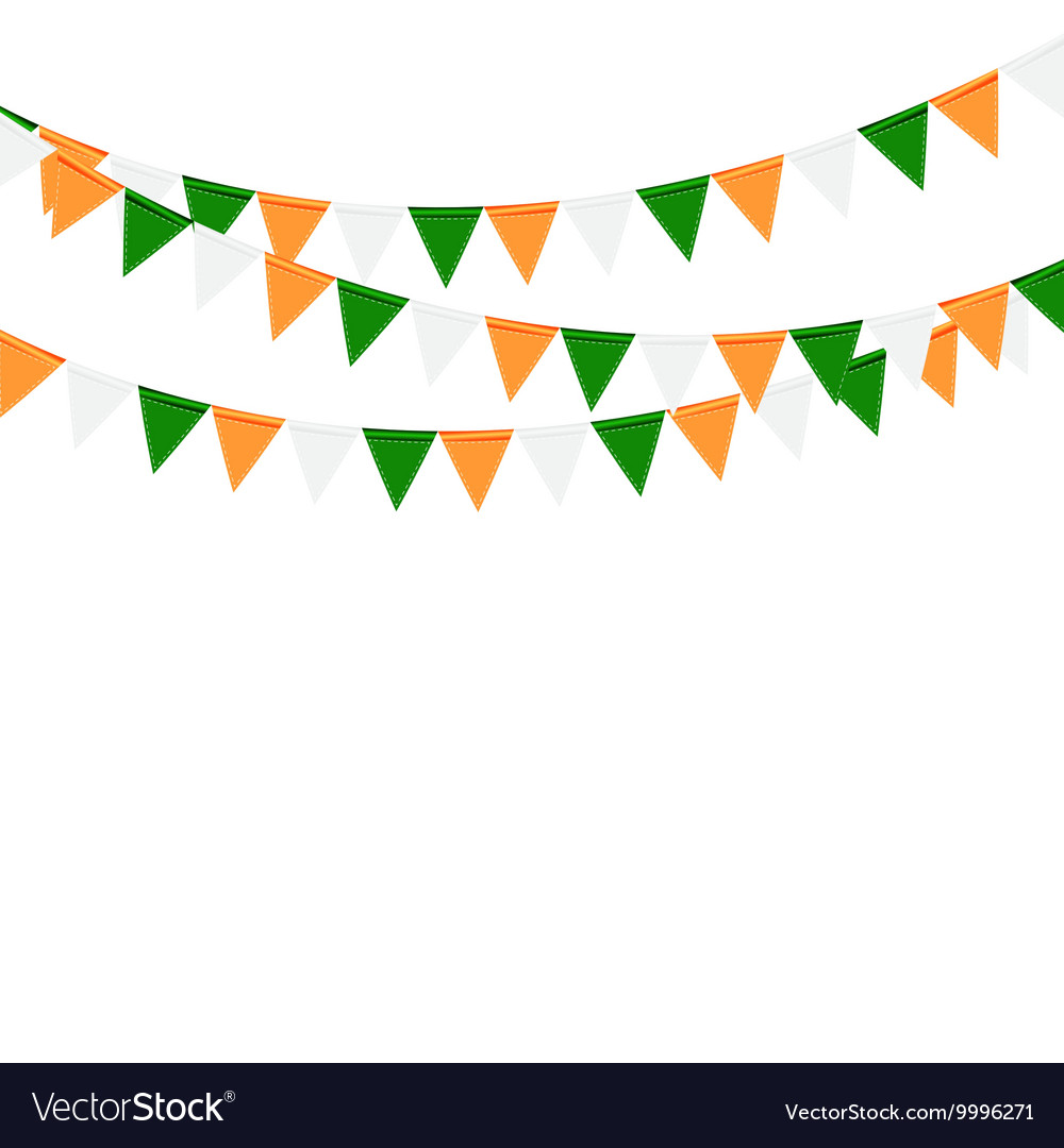 Colorful Party Flags Background