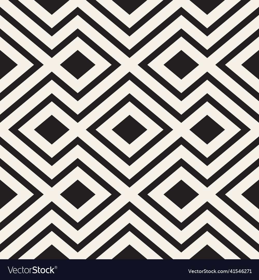 Seamless pattern repeating geometric elements vector image Seamless pattern repeating geometric elements