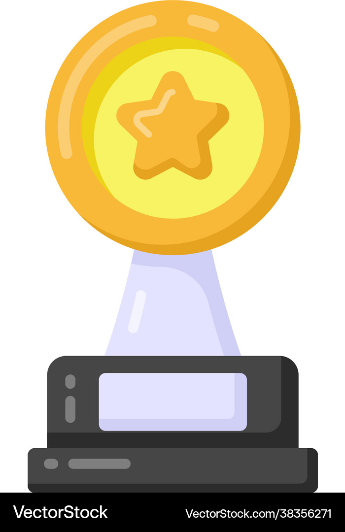 Trophy Royalty Free Vector Image - VectorStock