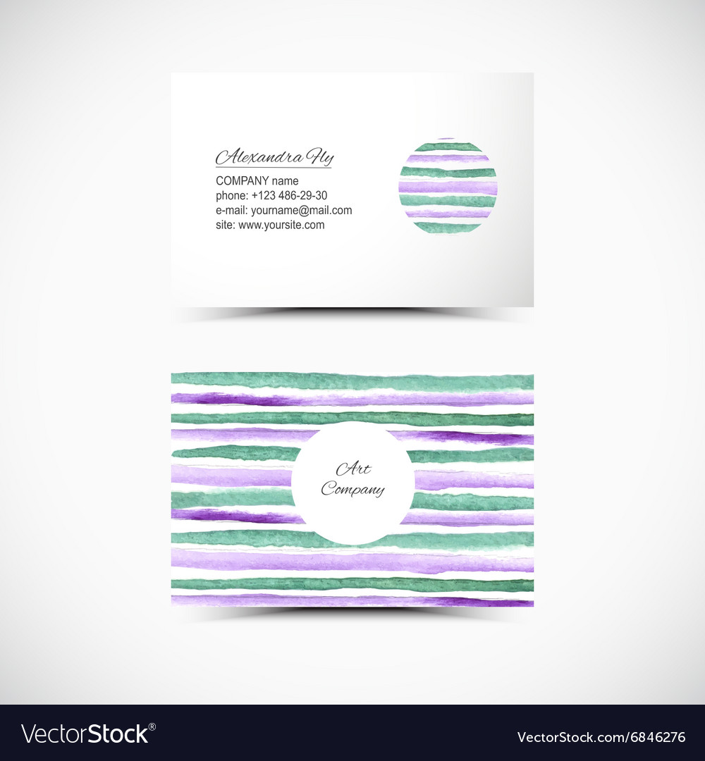 Art business cards