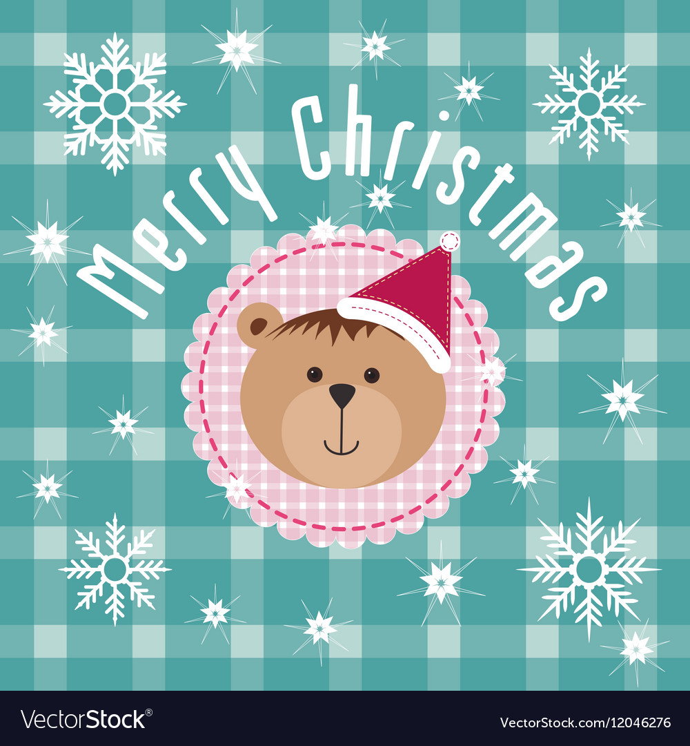 snowflake teddy bear