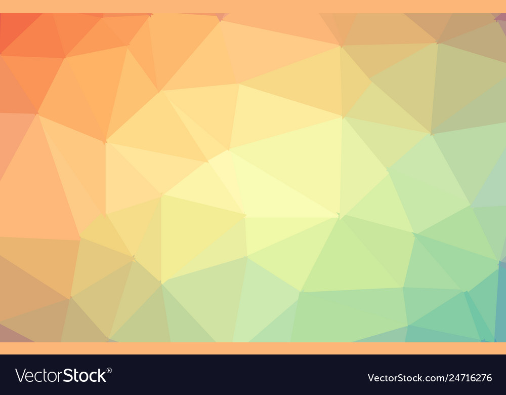 Orange red abstract geometric rumpled triangular