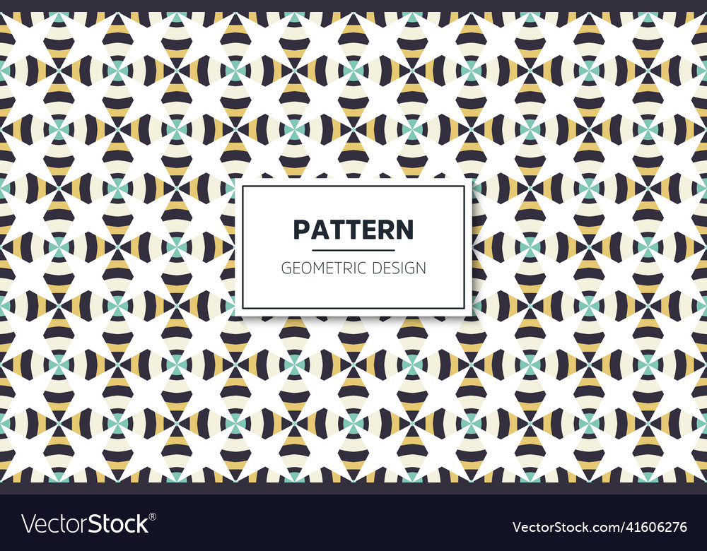 Seamless pattern with simple colorful geometric