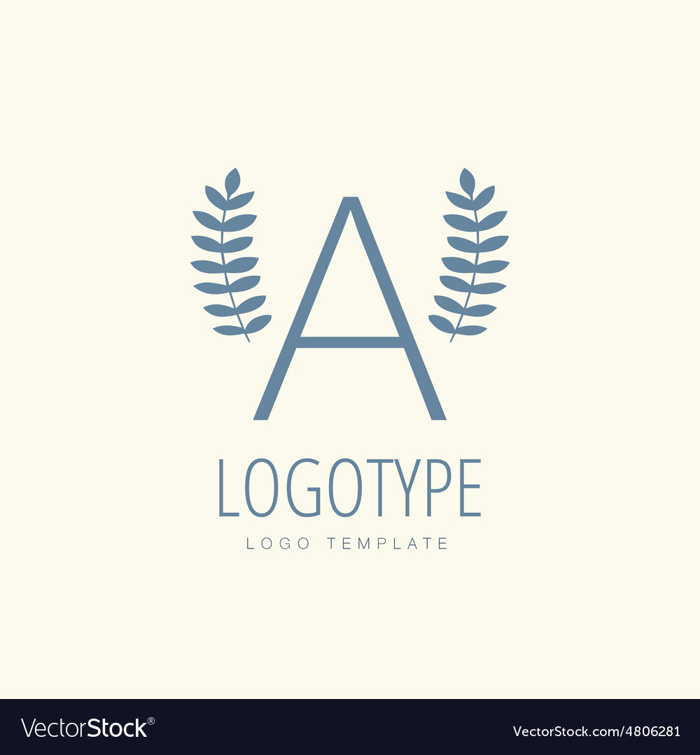 Abstract a vintage logo design elements set