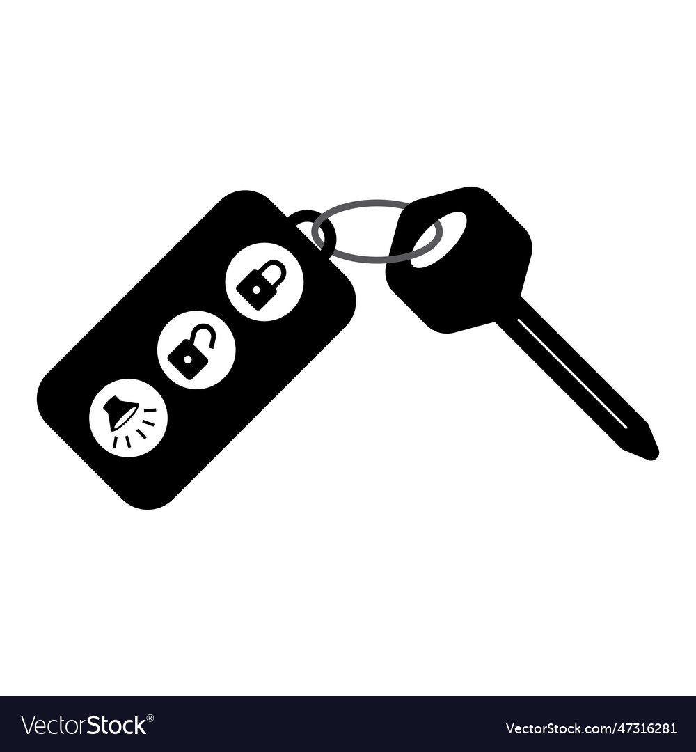 Car key icon Royalty Free Vector Image - VectorStock