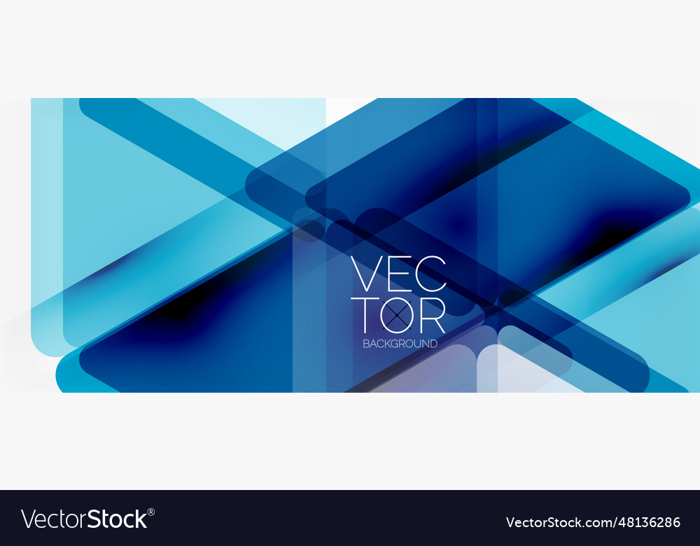 Abstract background color transparent triangles Vector Image Abstract background color transparent triangles