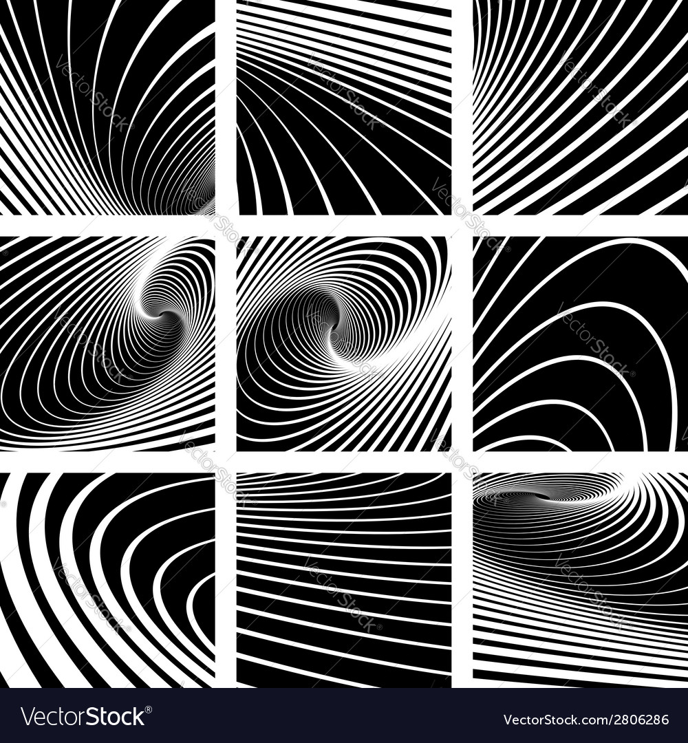 Abstract backgrounds set