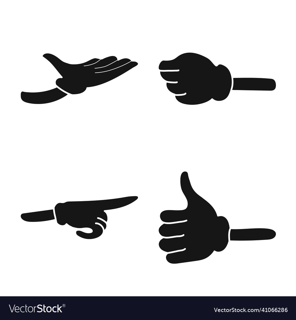 Design of gestures and information icon
